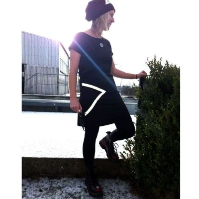 Šaty basic +čepice s reflexními prvky-více barev | XS, S, M, L, XL