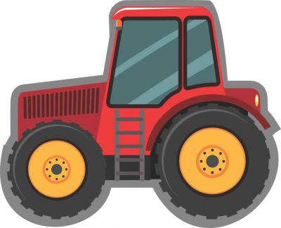 Pyžamožrout  -červený traktor -softshell- hotový výrobek