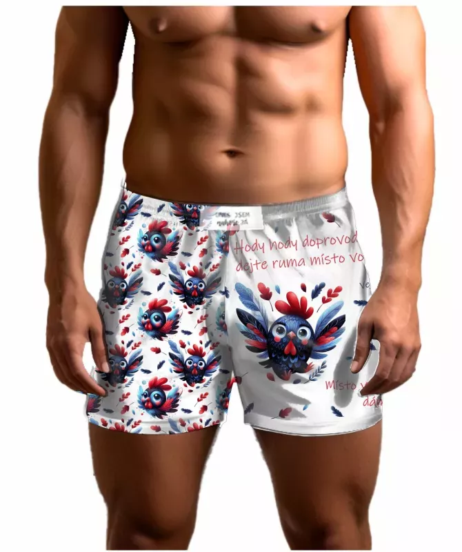 Vtipné velikonoční pánské trenýrky s koledami o alkoholu Mavatex